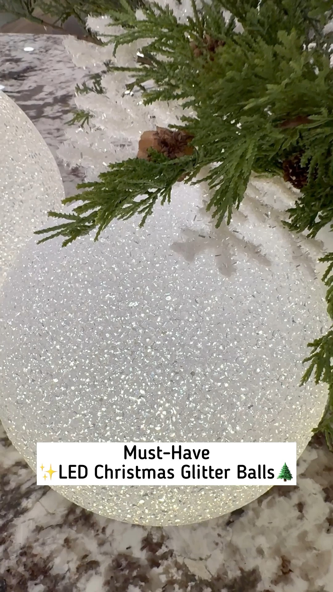 Price drop alert! Christmas glitter balls, on a timer!

#LTKSeasonal #LTKHoliday #LTKHome