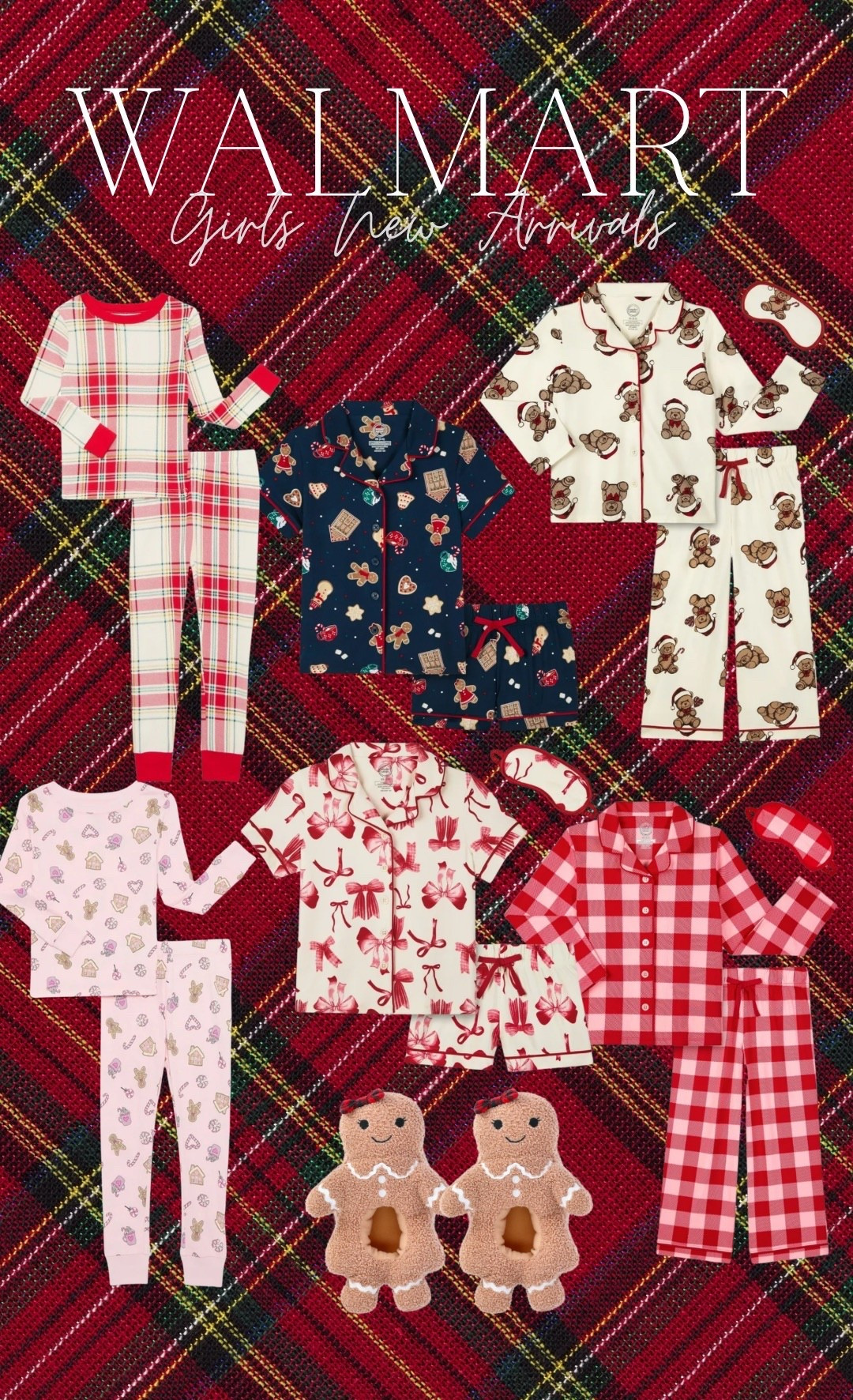 New Walmart pajamas for girls 

#LTKHoliday #LTKKids #LTKFindsUnder50