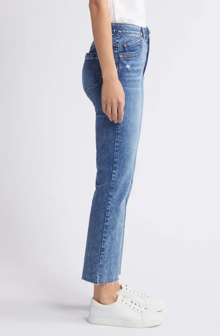 Wit & Wisdom 'Ab'Solution Skyrise High Waist Ankle Bootcut Jeans | Nordstrom | Nordstrom