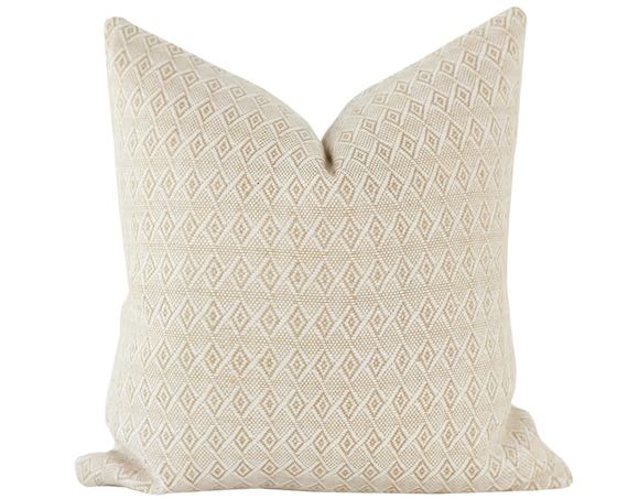 Terracotta Pillow, modern farmhouse throw pillow, Bohemian Textured Pillow Cover, Terracotta pill... | Etsy (US)