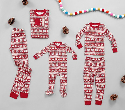 Click for more info about Classic Fair Isle Organic Family Pajama Collection