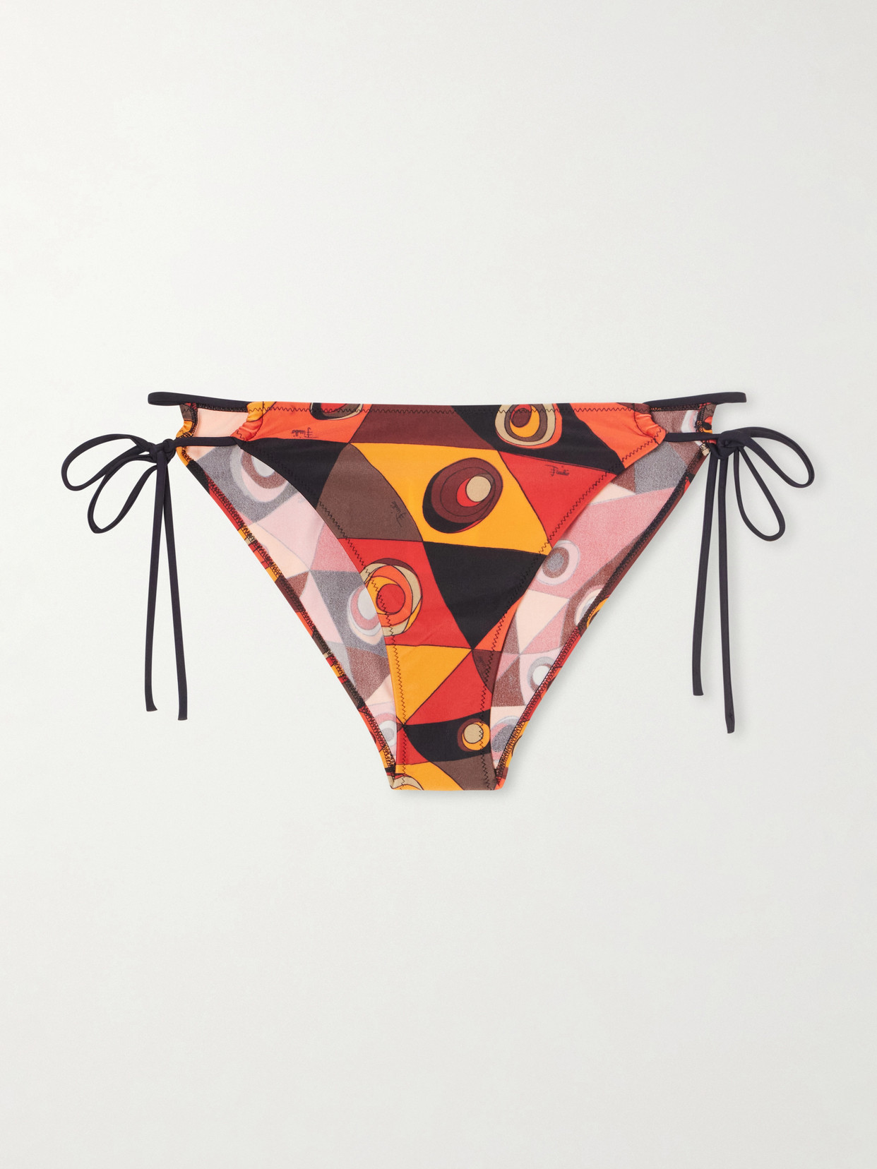 PUCCI - Printed Bikini Briefs - Orange | NET-A-PORTER (US)
