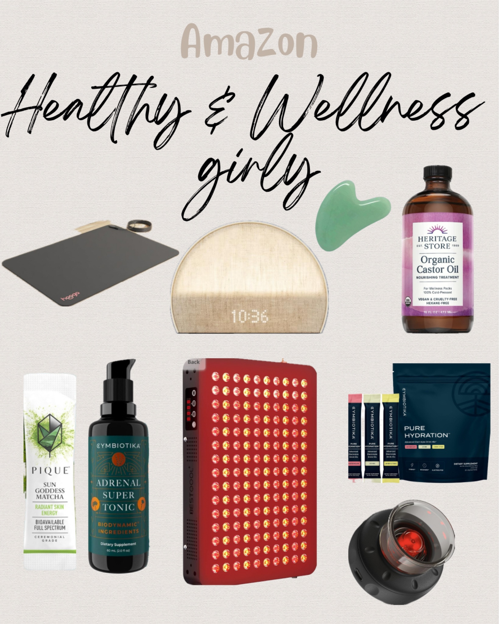 Hormone and wellness | castor oil | red light | 

#LTKbeauty #LTKGiftGuide #LTKfitness
