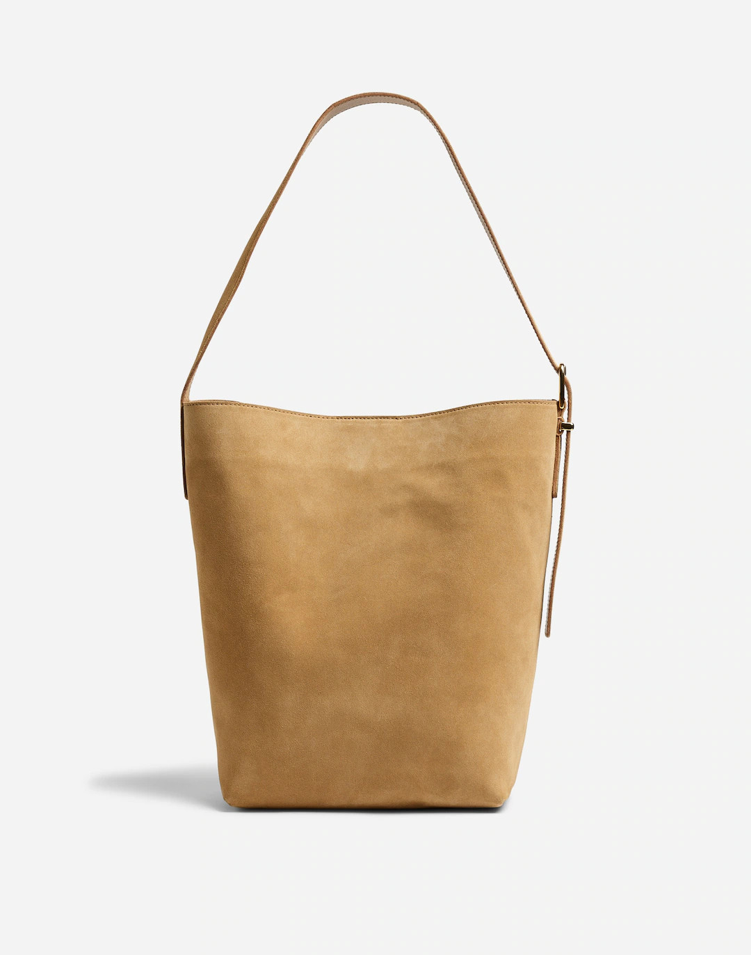 The Essential Bucket Tote in Suede | Madewell