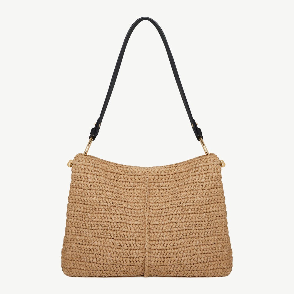 Lana Hobo - Raffia/Black | Strathberry | Strathberry