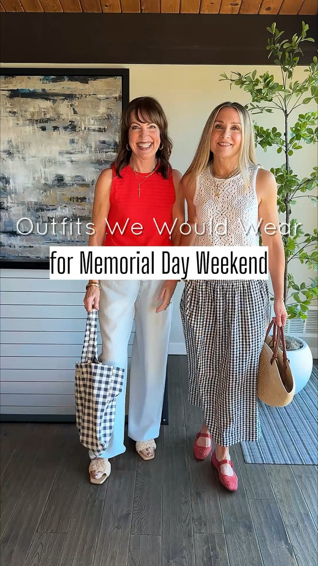 Comment SHOP for links!🔗
We like to dress for holidays, but in a subtle way! 🇺🇸 These @Splendid pieces are perfect for Memorial Day or any day! 
Sale Alert⚠️ Splendid is having an amazing Memorial Day Sale! 40% almost everything!! VIP early access (May 16-17) use the code VIP40 and General Access (May 18-26) use the code MDW40. Splendid styles are consistently some of our favorites, and it’s true they’re #nevernotsoft ! 
How to Shop:🇺🇸🛍️
-Comment SHOP for links!
-Click the link in our bio to shop
-Links will be in our stories! 

Splendid, Memorial Day outfits, gingham skirt, drawstring denim, red tank top, sweater tank, spring outfit, midi skirt

#LTKootd #LTKOver40 #LTKSaleAlert