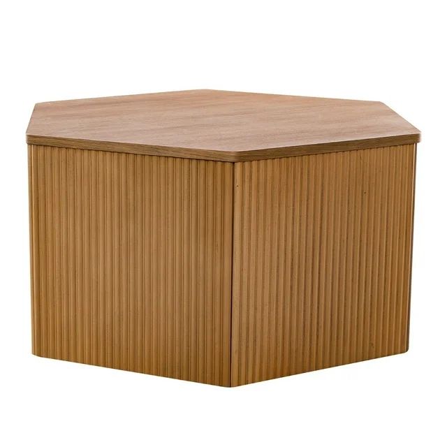 CoSoTower Fluted Hexagon Coffee Table | Walmart (US)