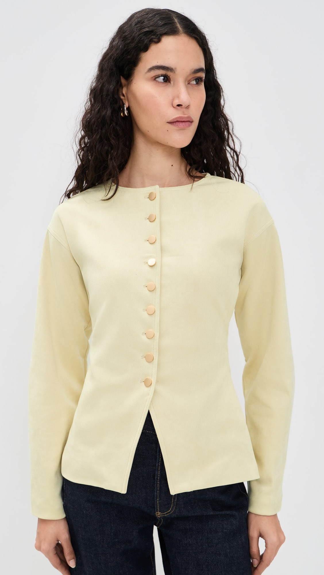 Levony Faux Suede Blazer | Shopbop