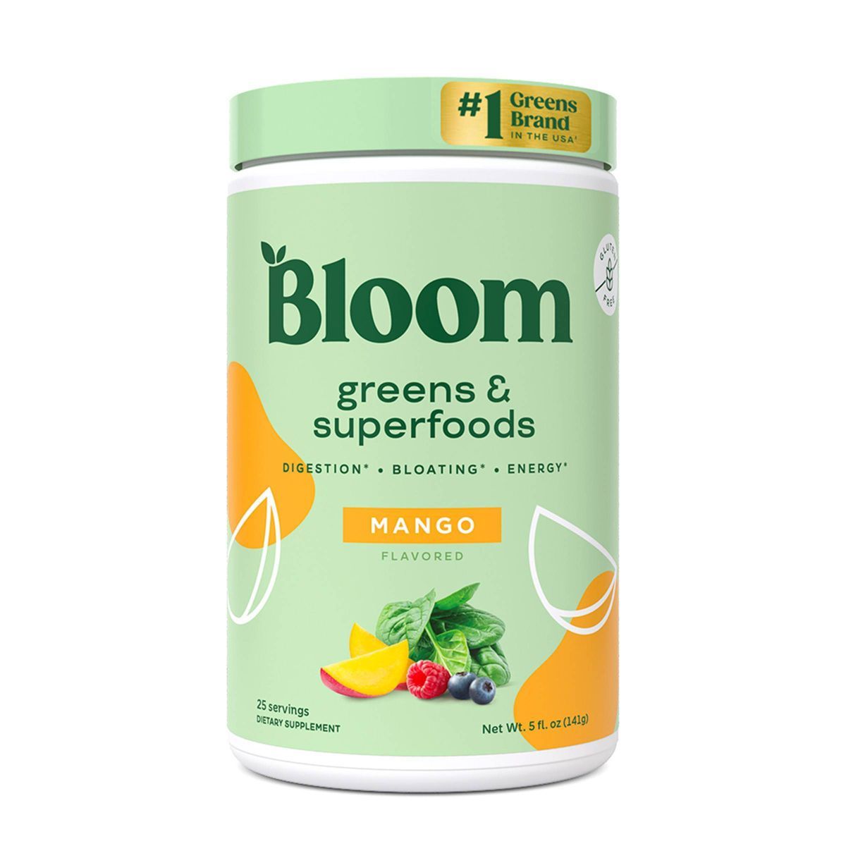 BLOOM NUTRITION Greens and Superfoods Powder - Mango | Target