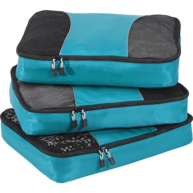 eBags Large Packing Cubes for Travel - 3pc Set | Amazon (US)
