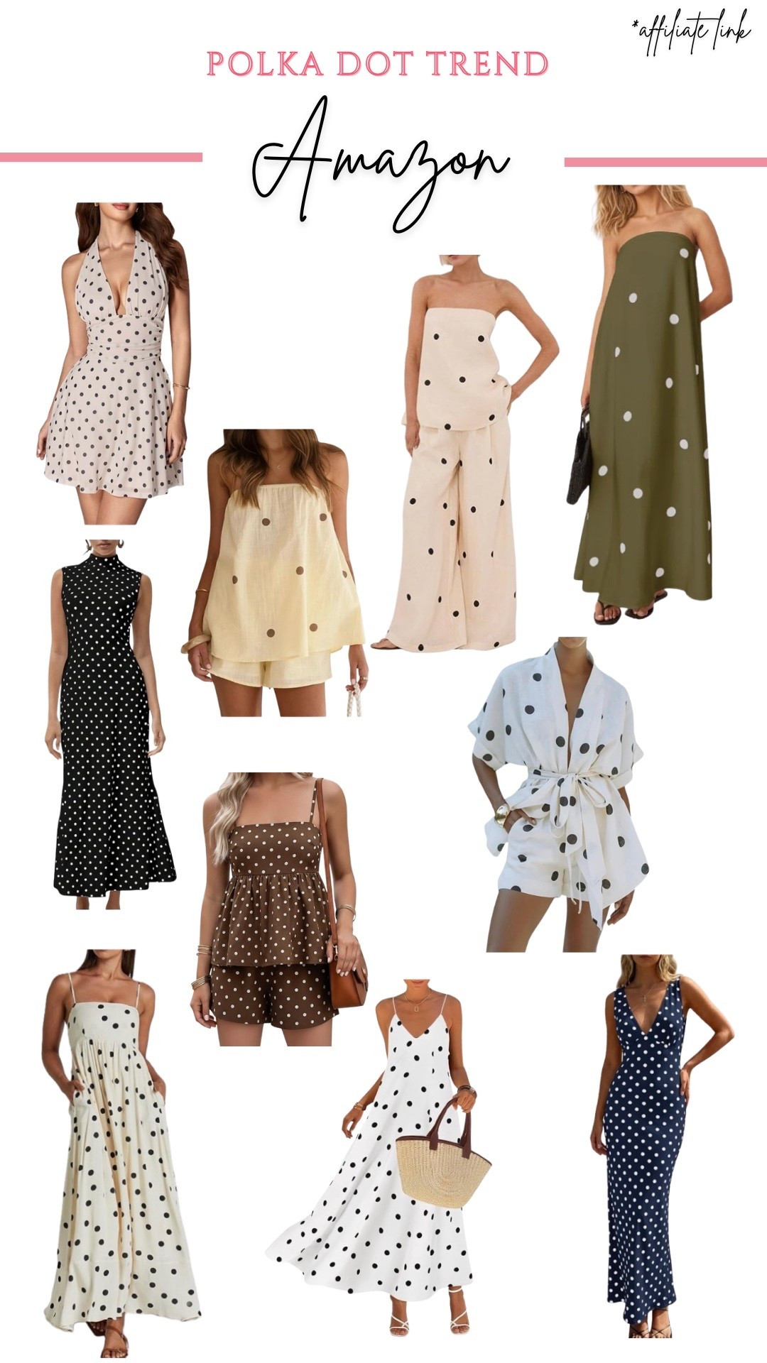 Polka dot summer trend from Amazon! 

#LTKootd #LTKTall #LTKdayinmylife