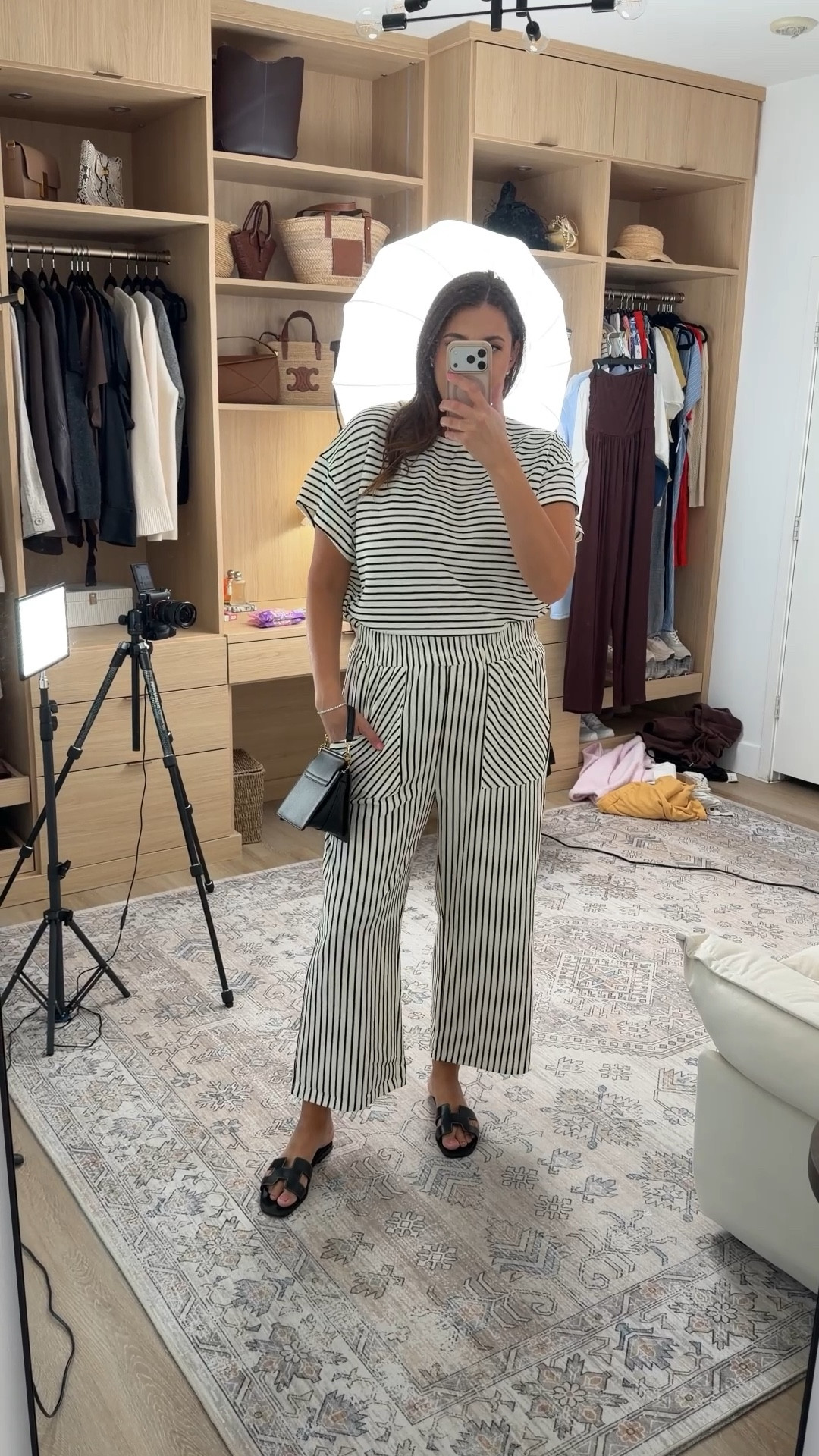Mixing stripes like this 🤍

striped wide leg pants, striped tee outfit, black and white set, elevated casual look, chic everyday style, effortless summer outfit, amazon fashion find

#LTKTravel #LTKootd #LTKTall