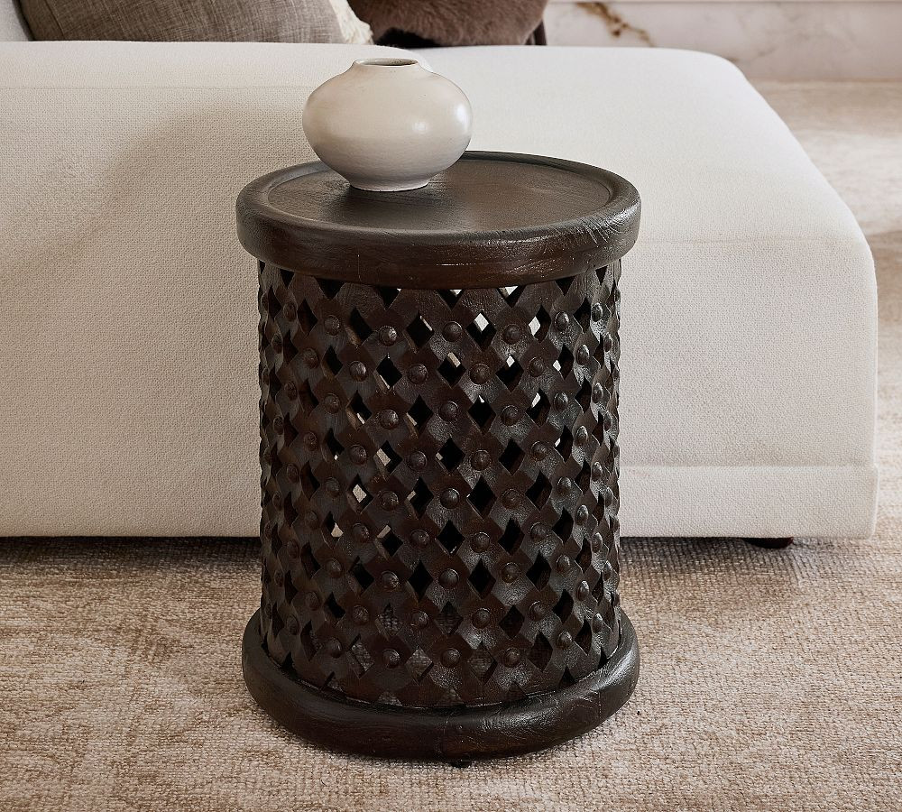 Bodega Round Side Table (17") | Pottery Barn (US)