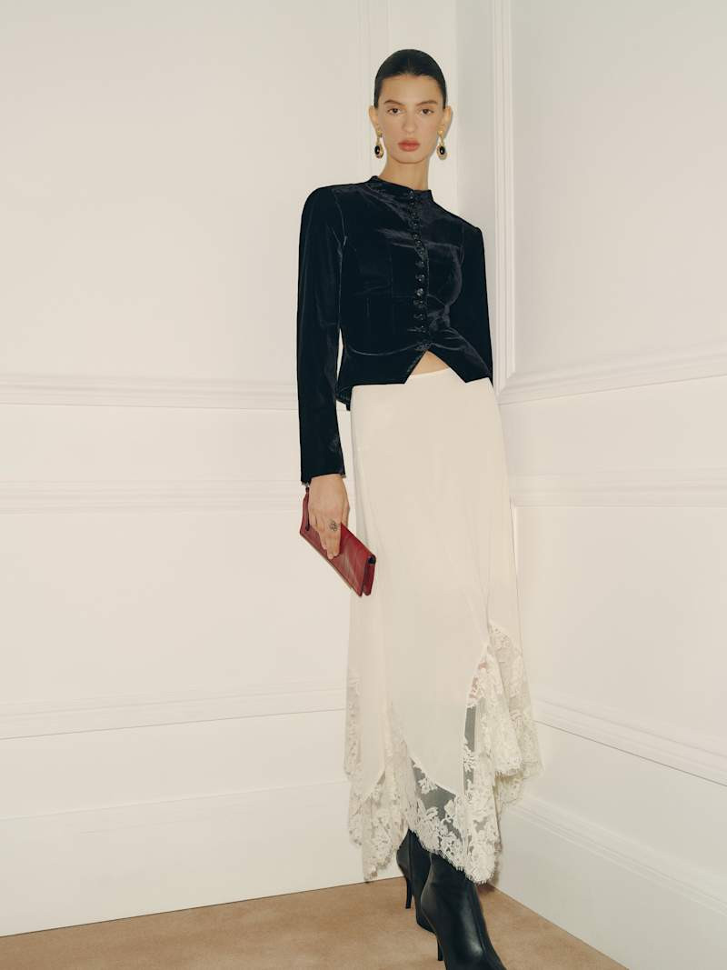 Reformation Mccall Skirt Red 10 | Reformation (Global)