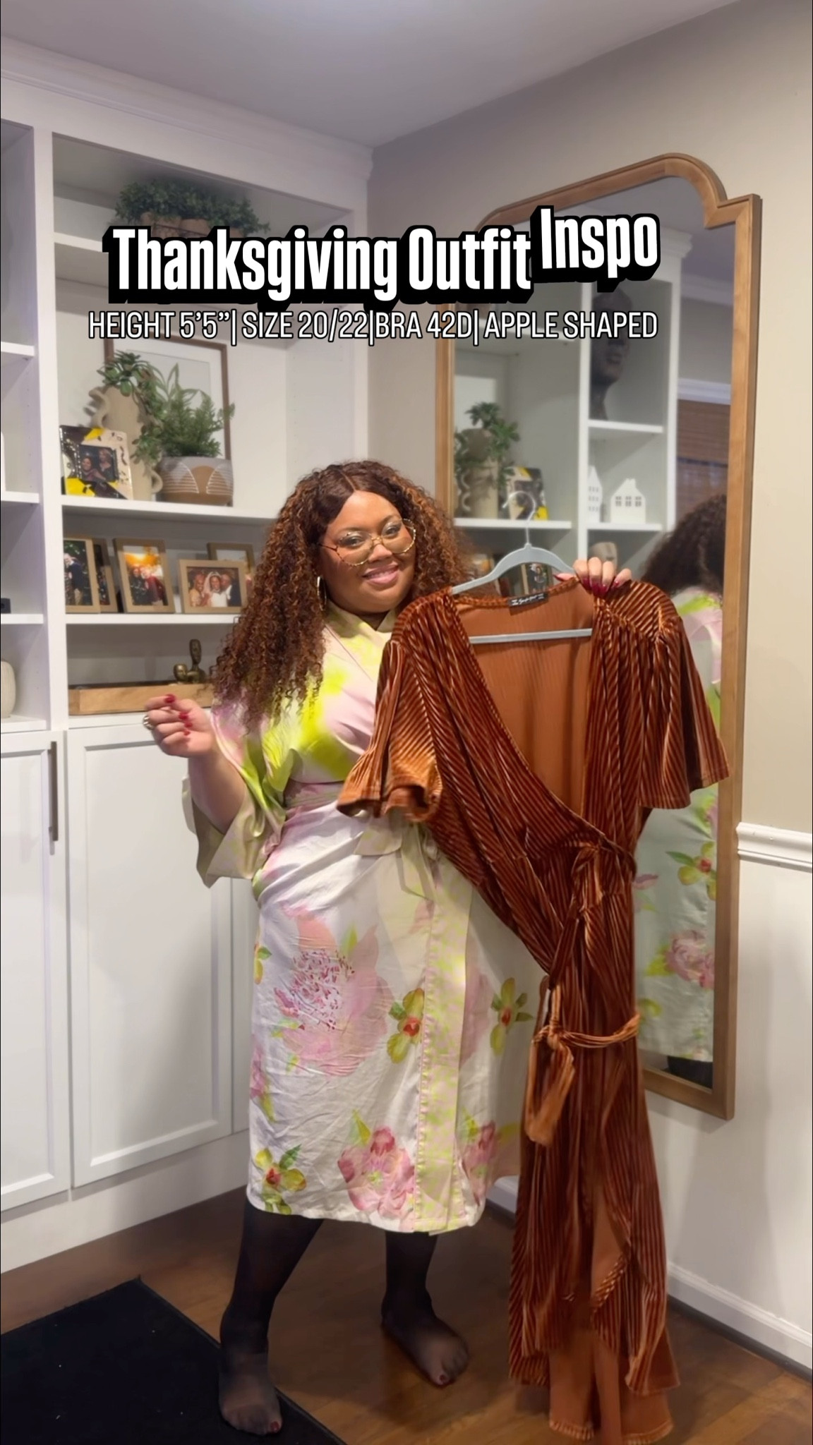 Thanksgiving Outfit Inspiration!
Wearing an xxl! True wrap dress. 

#LTKootd #LTKHoliday #LTKPlusSize