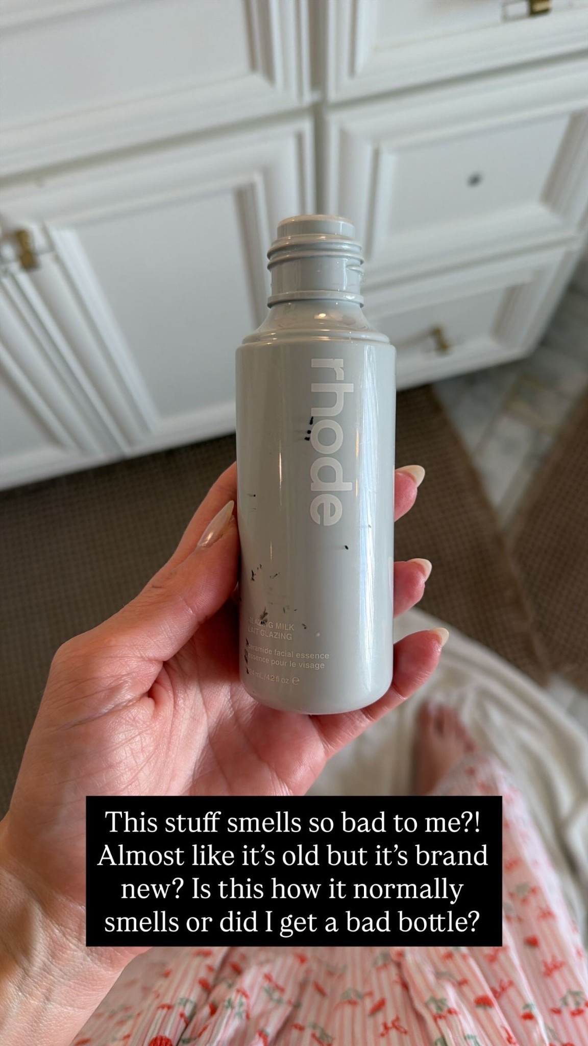 This stuff smells so bad to me?!
Almost like it’s old but it’s brand new? Is this how it normally smells or did I get a bad bottle?
