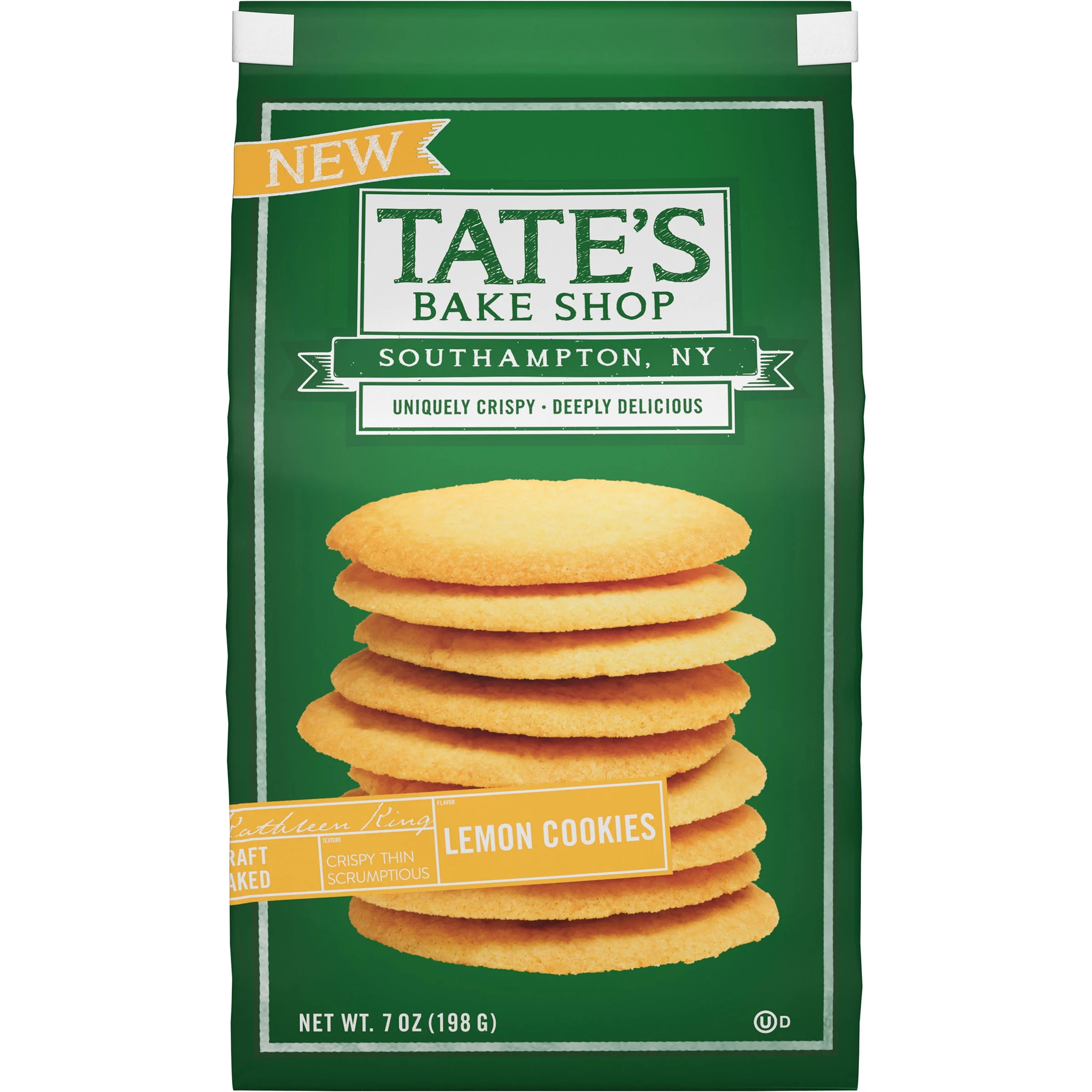 Tate's Bake Shop Lemon Cookies, 7 oz | Walmart (US)