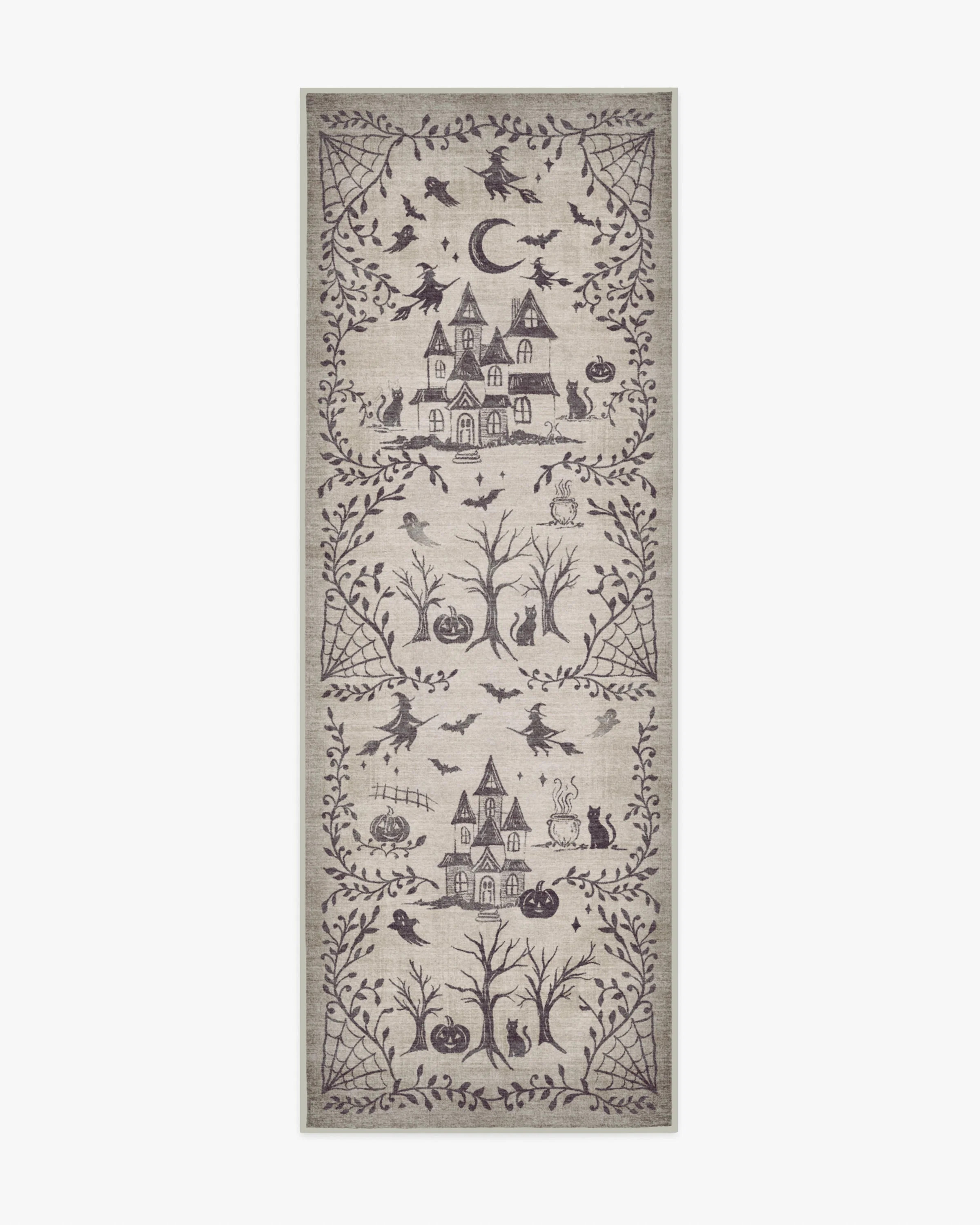 Shadow Town Grey Rug | Ruggable US | Ruggable