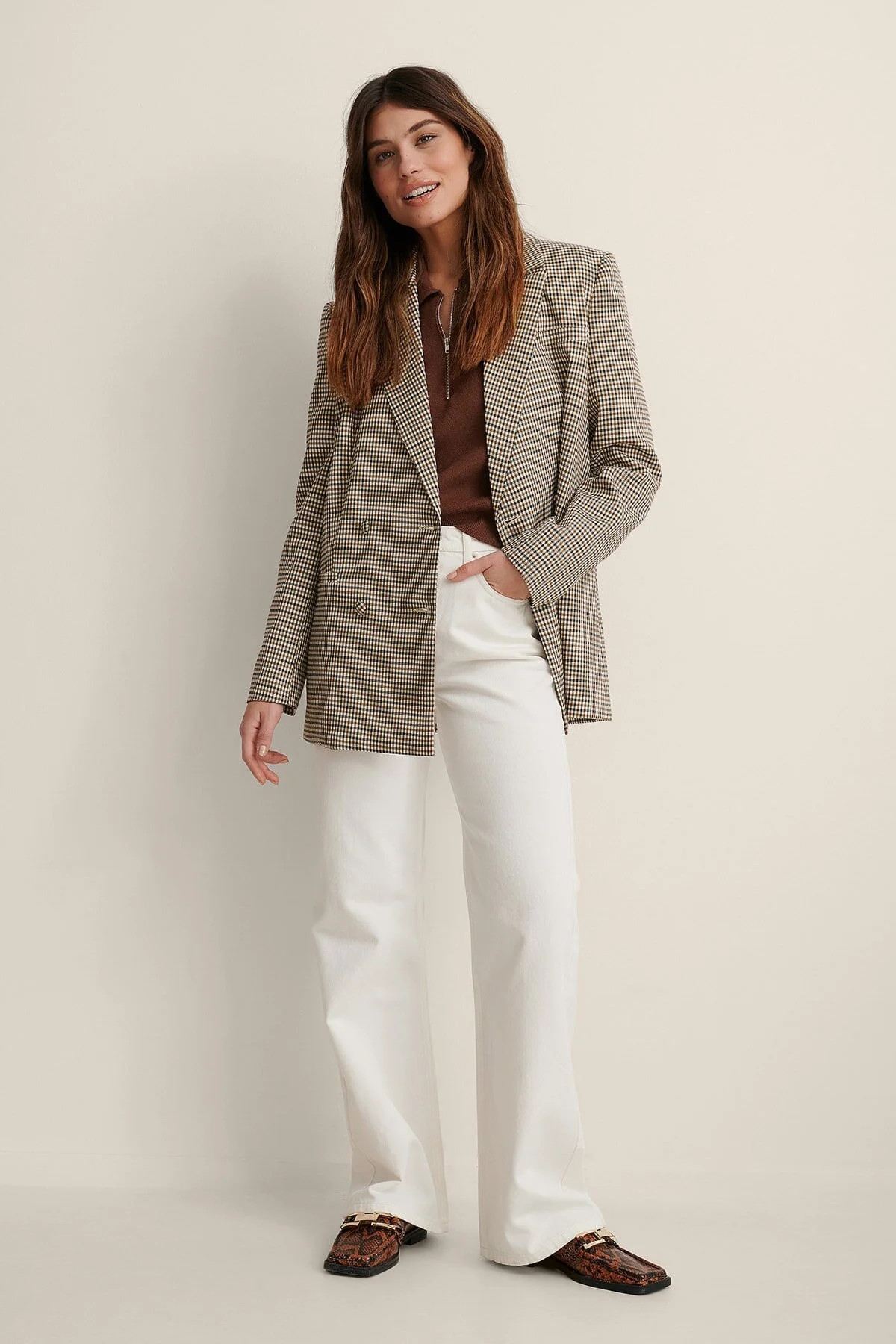 Jeans - Beige - Wide Leg | Trendyol DE