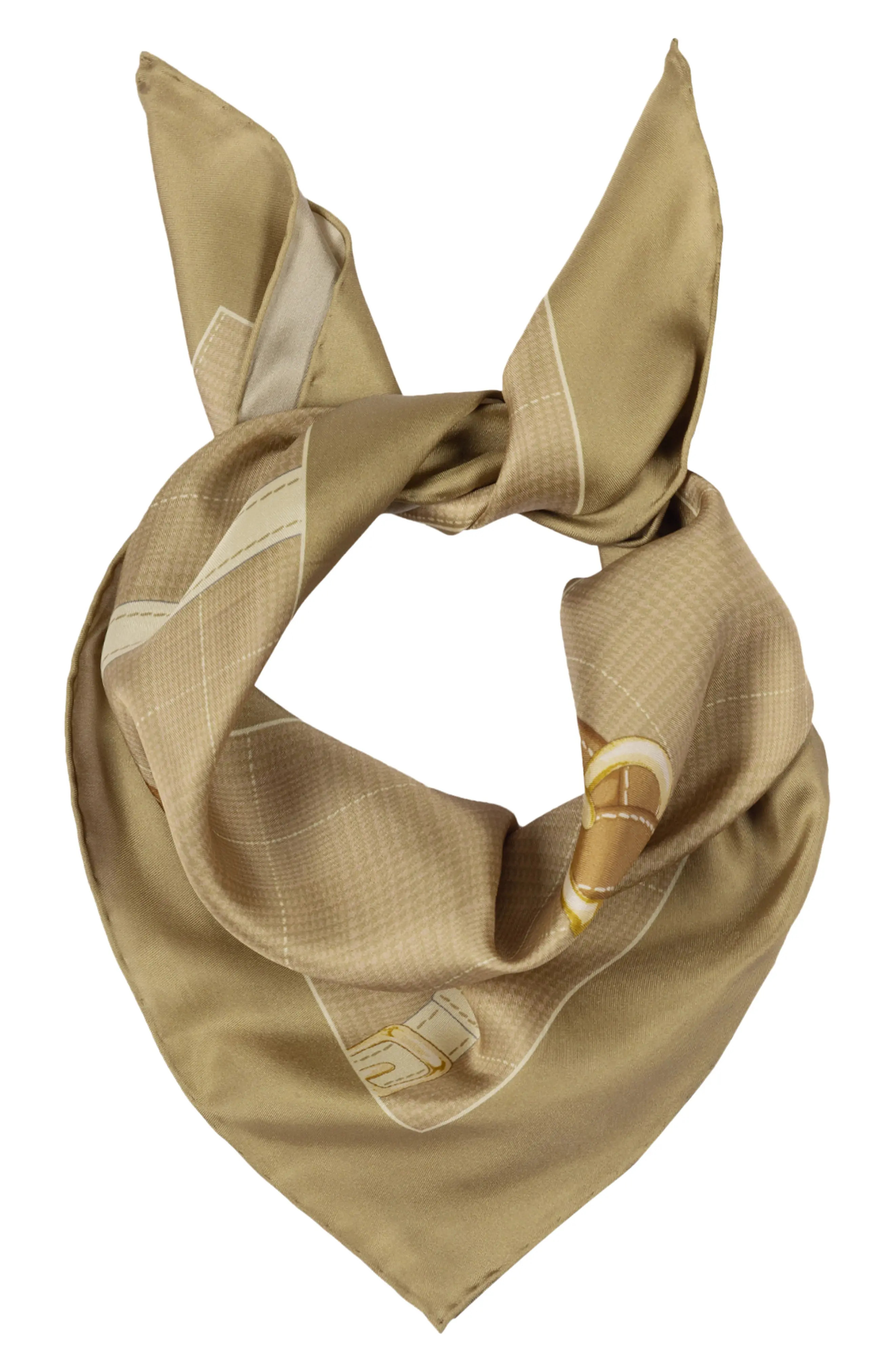 Lauren Ralph Lauren Equestrian Silk Square Scarf (Women) | Nordstrom | Nordstrom