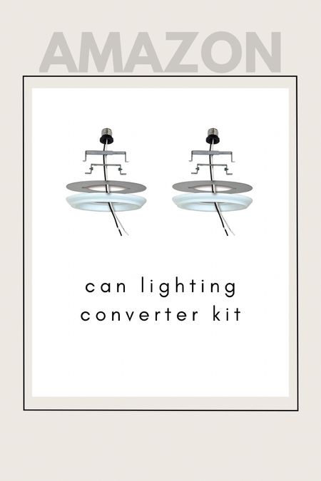 Change your can lights to pendants with this quick and easy kit! @amazon #amazon #canlight #pendant #lighting 

#LTKunder50 #LTKhome