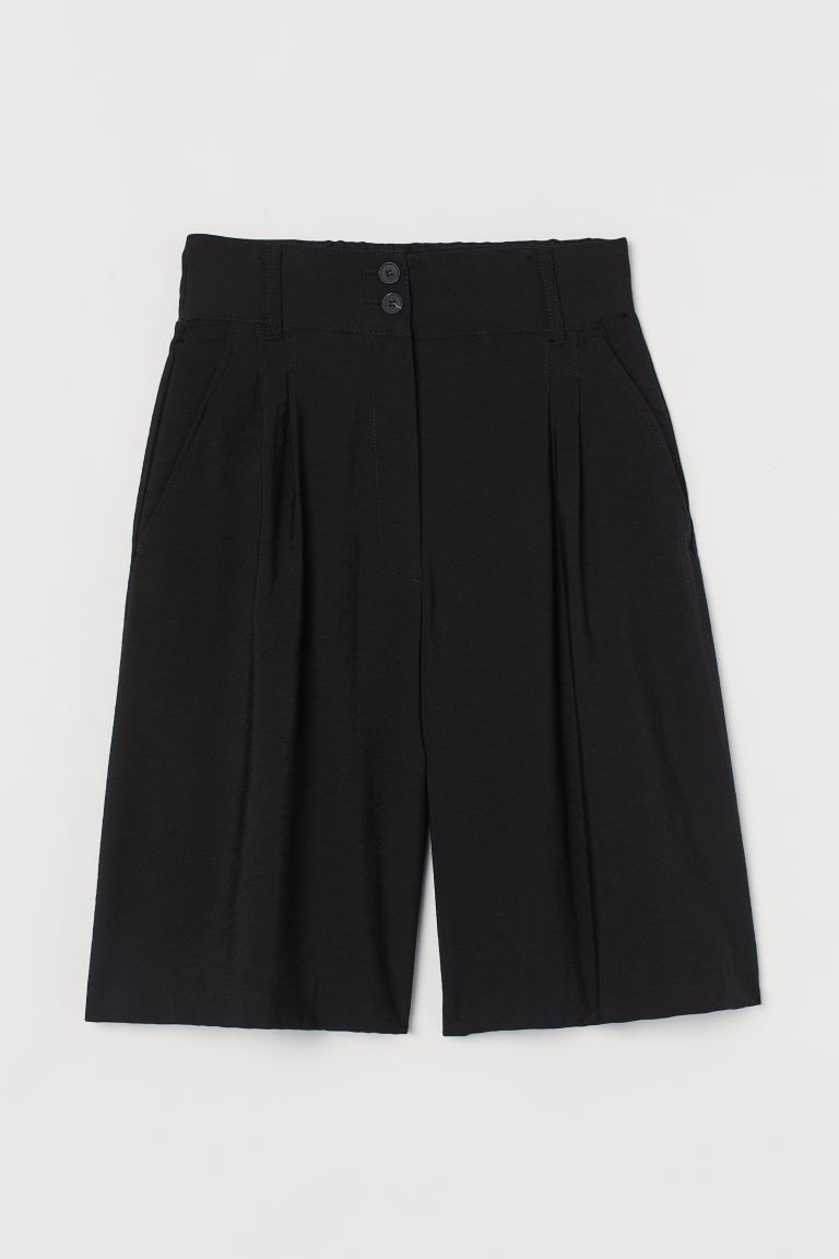 Wide-leg Bermuda Shorts | H&M (US + CA)