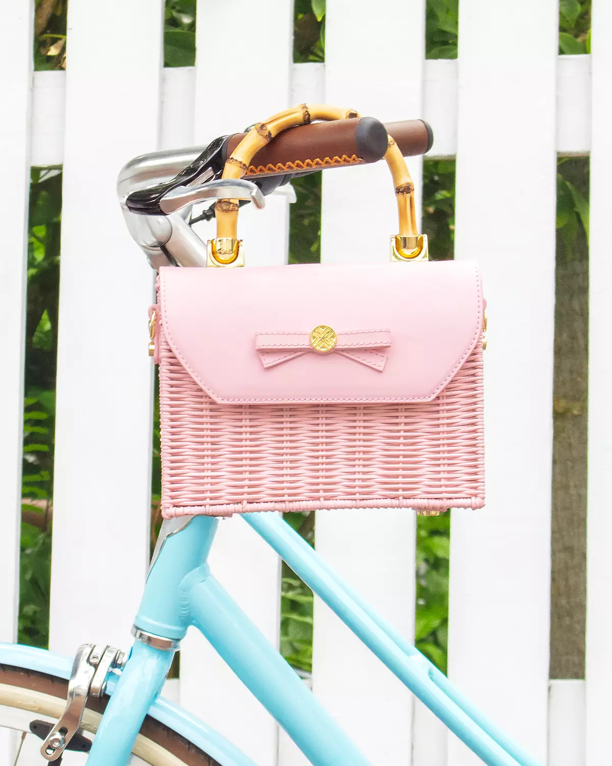 Teighen Bow Wicker Bag | Lilly Pulitzer