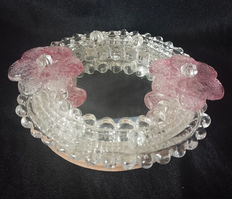 Murano Venetian Mirror Art Glass Mid Century Wall Hanging Vintage - Etsy | Etsy (US)