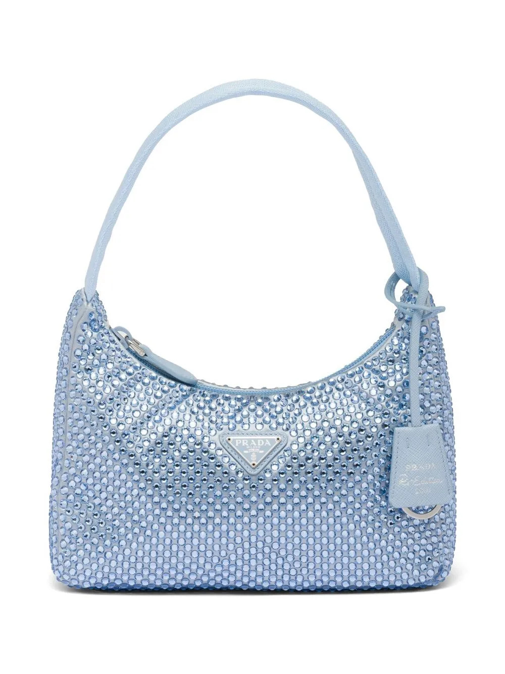 Bolsa de ombro com cristais Re-Edition 2000 | Farfetch Global