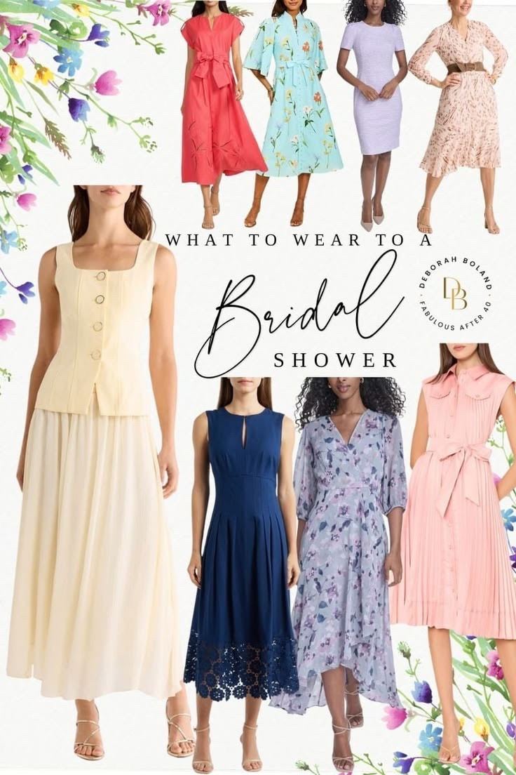 If there’s ever a moment to lean into soft, feminine, and a little bit special… it’s a bridal shower 🤍✨

I always say think pretty but effortless — a flowy dress, delicate details, and something that makes you feel like you’ve made an effort without being over the top. It’s about celebrating her, but still feeling like your best self.

And yes… a cute pair of shoes you can actually stand in for hours is non-negotiable 💐

#LTKOver40 #LTKWedding #LTKSeasonal