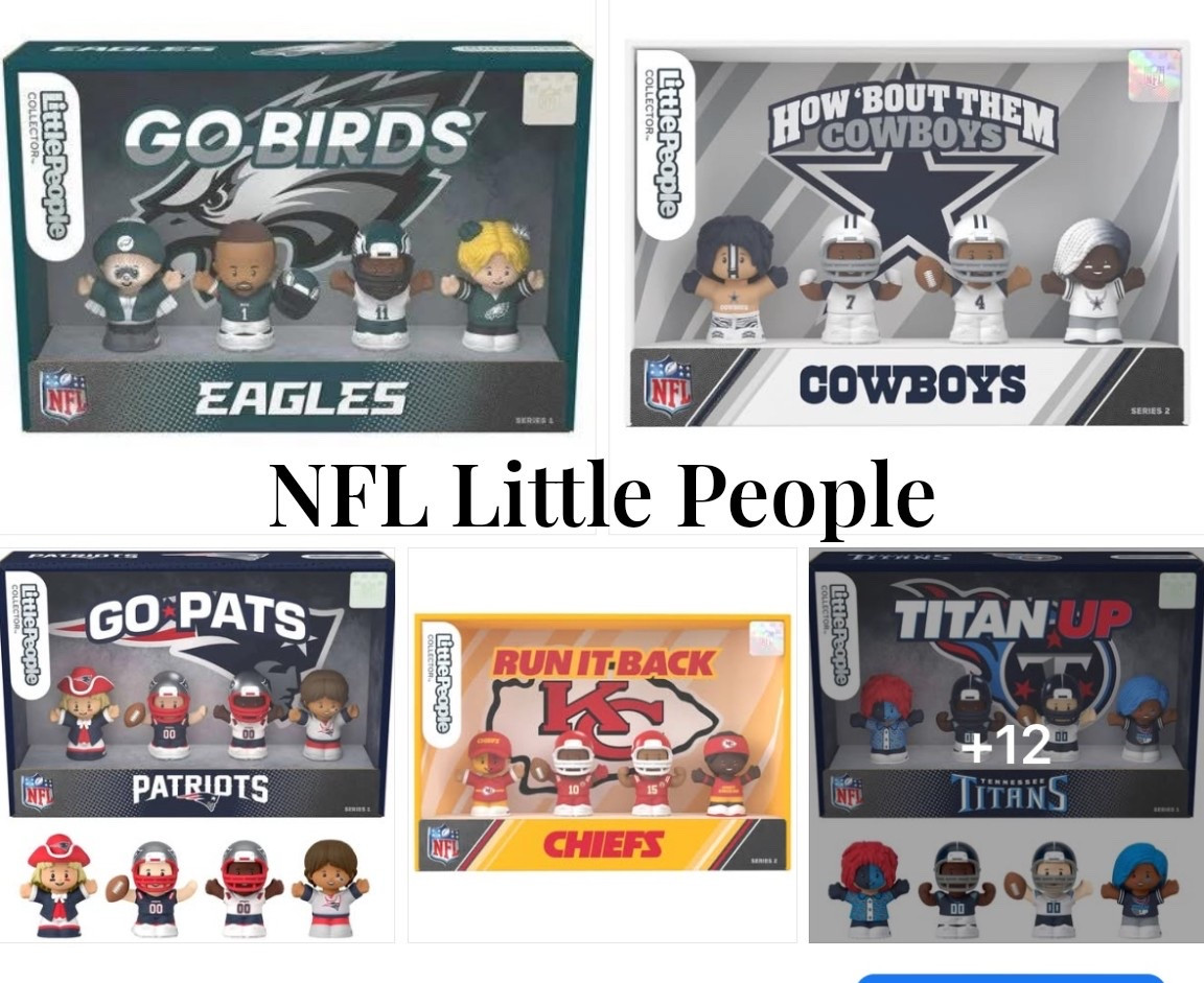 NFL collector little people!! 

#LTKFamily #LTKHome #LTKMens