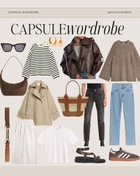 Capsule wardrobe edit ✨🤎 #CapsuleWardrobe #Springwardrobe #Springnewin #capsule 