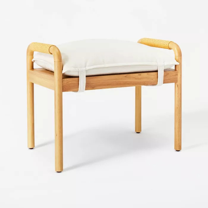 Ventura Ottoman Natural - Threshold™ designed with Studio McGee | Target