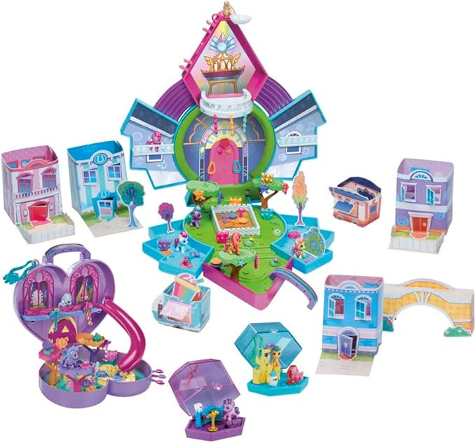 My Little Pony Mini Magic World, Mini Equestria Collection, Customisable Box with More than 120 P... | Amazon (US)