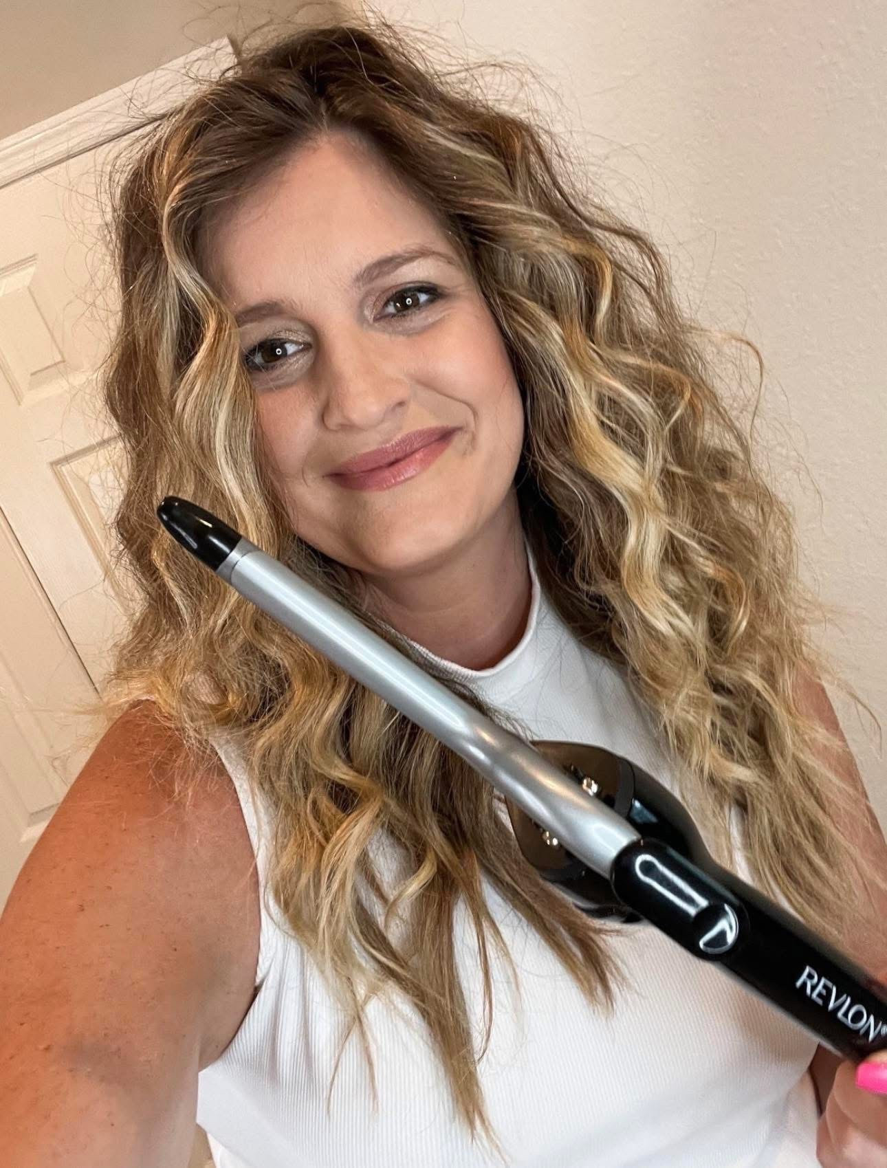 My fave curling iron for this look! Best part? It’s super affordable! 