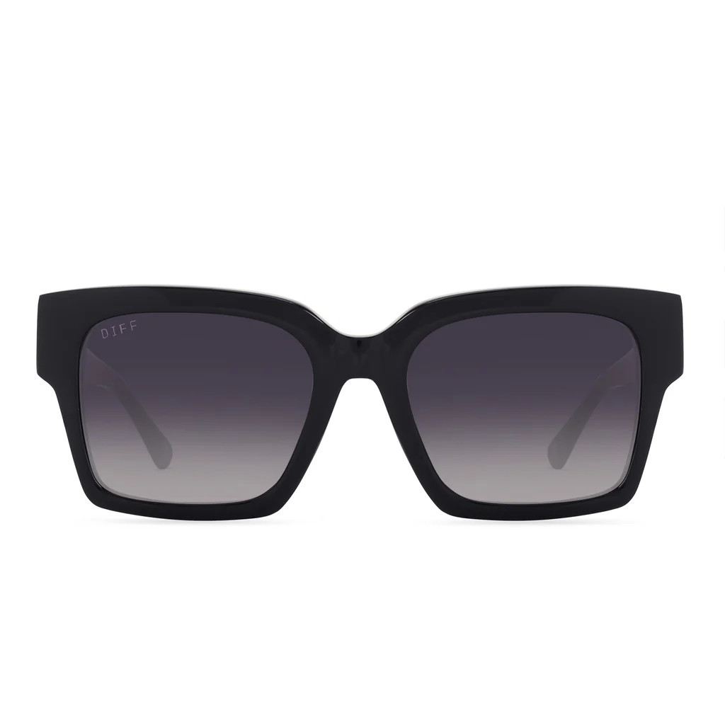 MONICA - ALWAYS THE HOSTESS BLACK + GREY | DIFF Eyewear