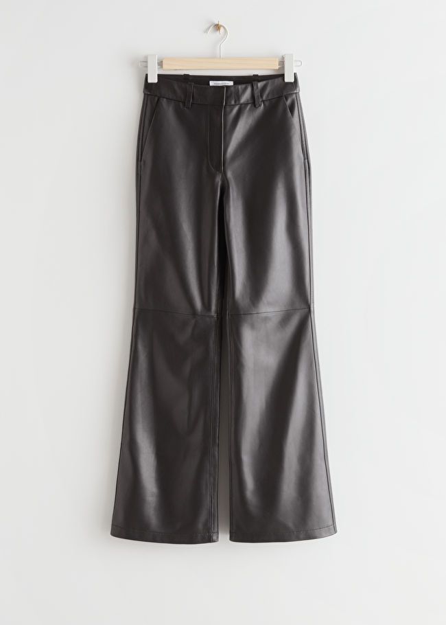 Flared Leather Trousers | & Other Stories (EU + UK)