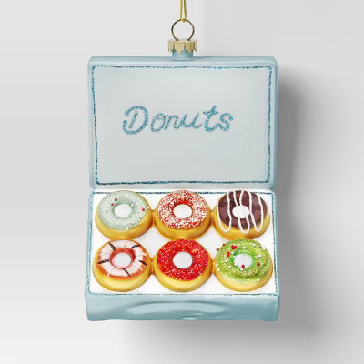 Christmas Glass Donut Box Ornament - Wondershop™ | Target
