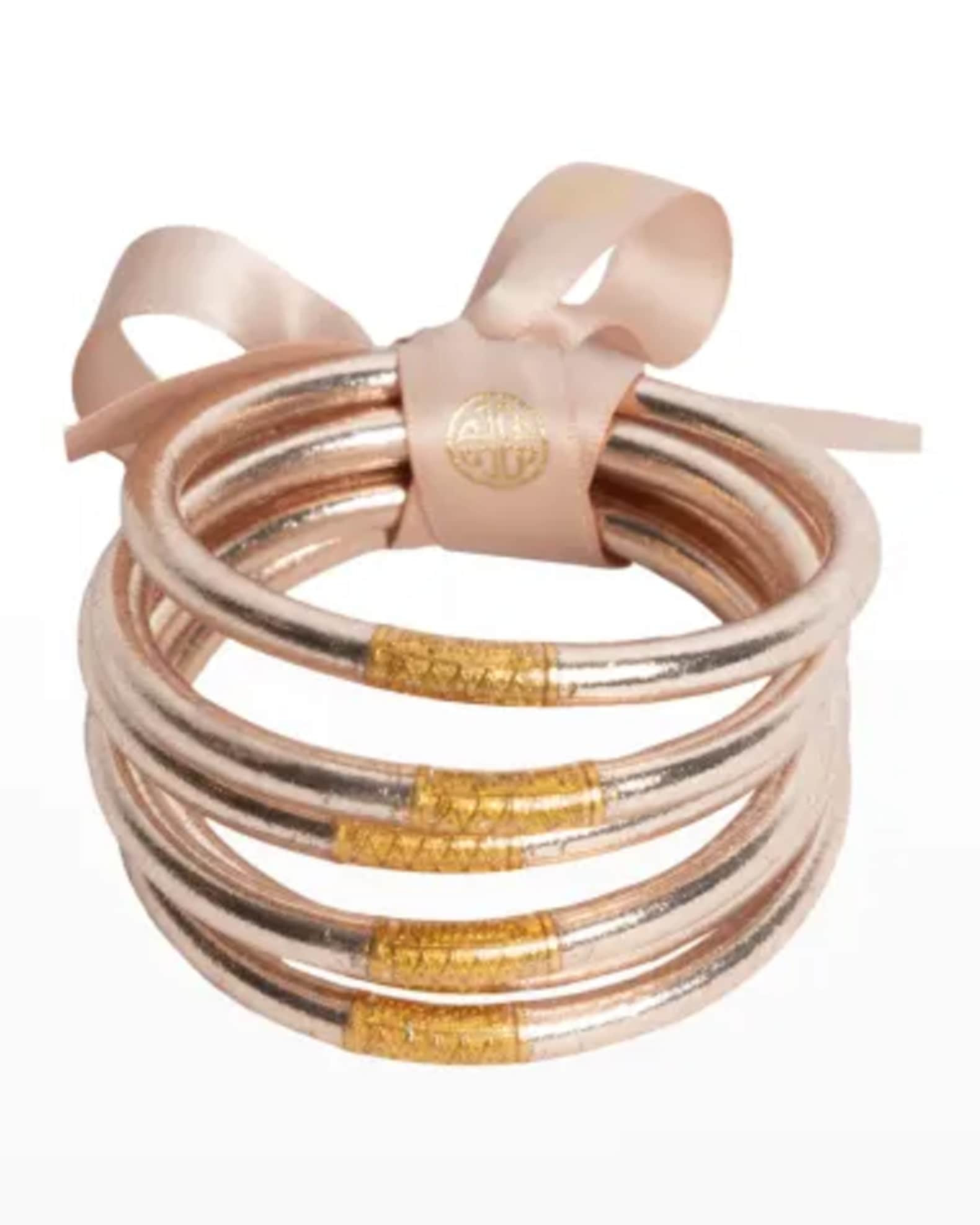Champagne All-Weather Bangles, Size S-L | Neiman Marcus