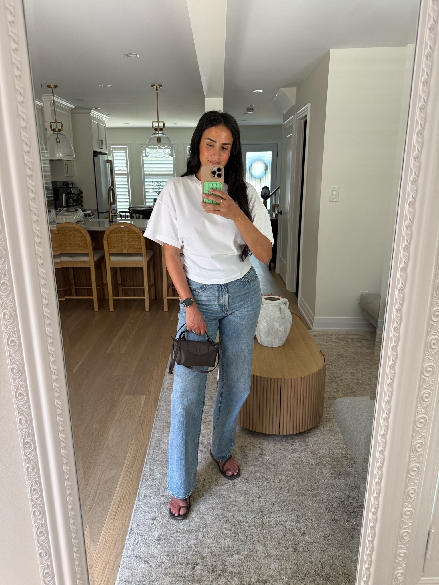 Classic outfit all from @Aritzia 
Small top 
Size 28 tall jeans

#LTKcanada #LTKsummer #LTKstyletip