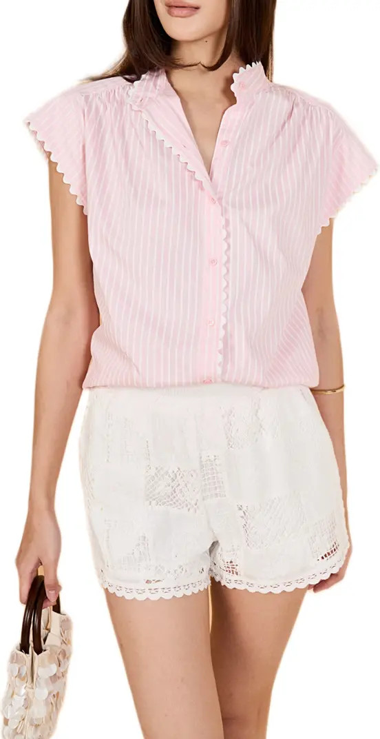 Stripe Rickrack Top | Nordstrom