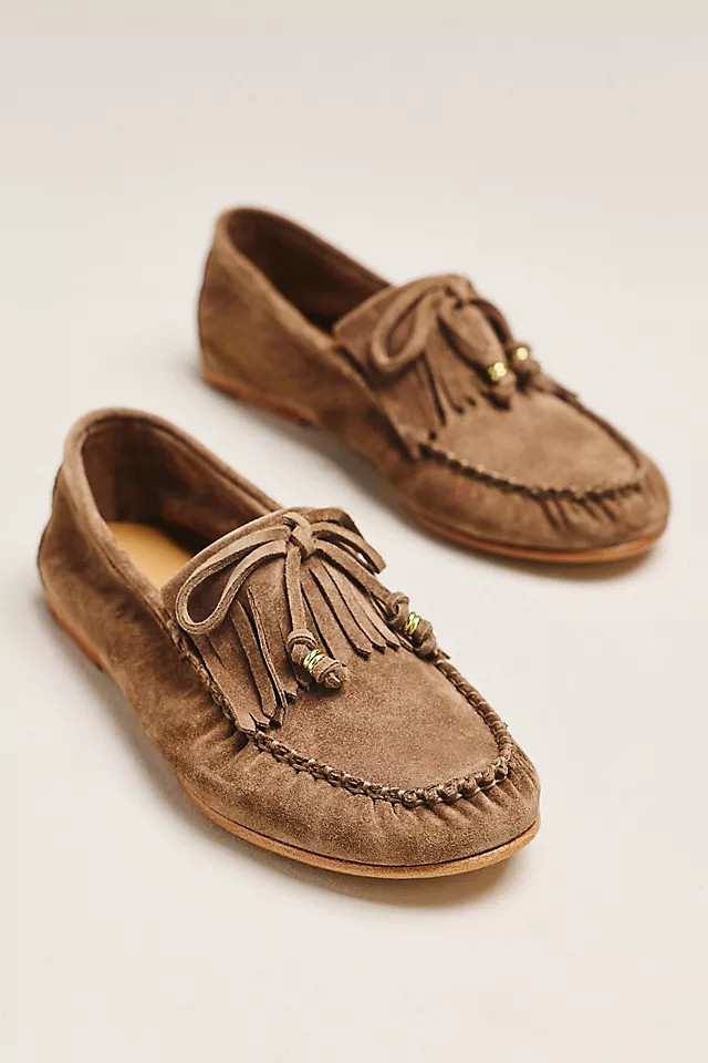 Celeste Fringe Loafers | Anthropologie (US)
