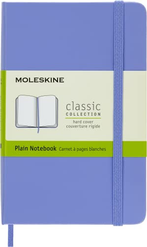 Moleskine Classic Notebook, Pocket, Plain, Hydrangea Blue, Hard Cover (3.5 x 5.5) | Amazon (US)