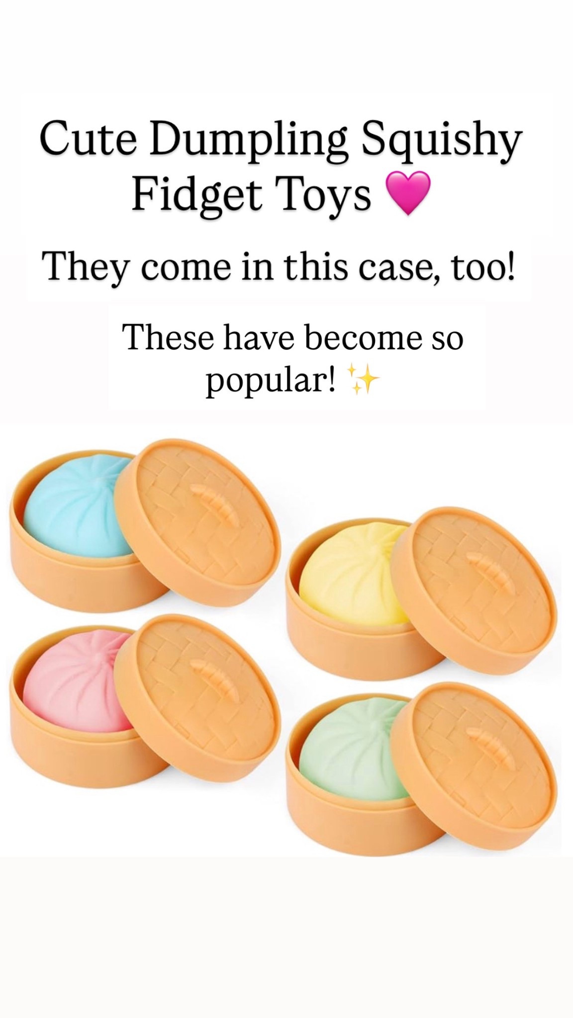 Cute dumpling squishy toy 

#LTKKids