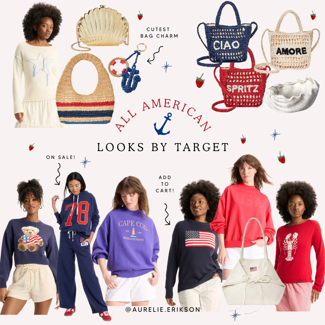 Get your patriotic looks for less from Target this year! Affordable, chic, and so many sizes!  

 #LTKSeasonal #LTKFindsUnder50 #LTKPlusSize