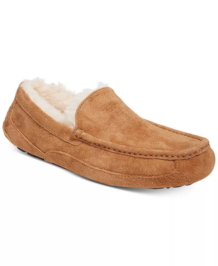 UGG® Men's Ascot Moccasin Slippers - Macy's | Macy's