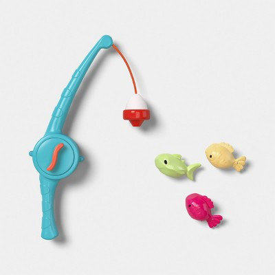 Friendly Fishing Set Pool Toy 4pc - Sunsquad™ | Target
