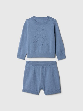 Baby Brannan Bear Sweater Short Set | Gap (US)