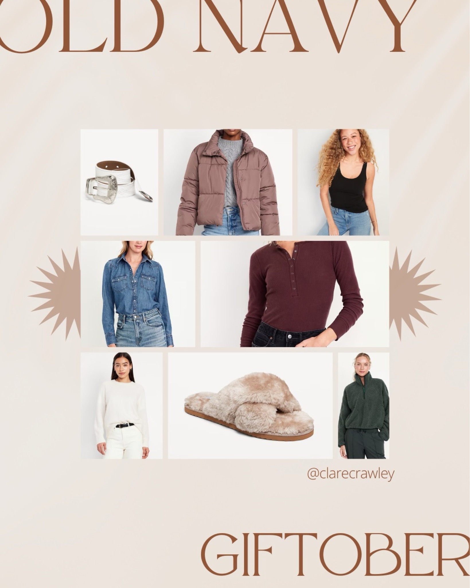 Old Navy Giftober Sale: 50% off everything 

#LTKSaleAlert #LTKStyleTip