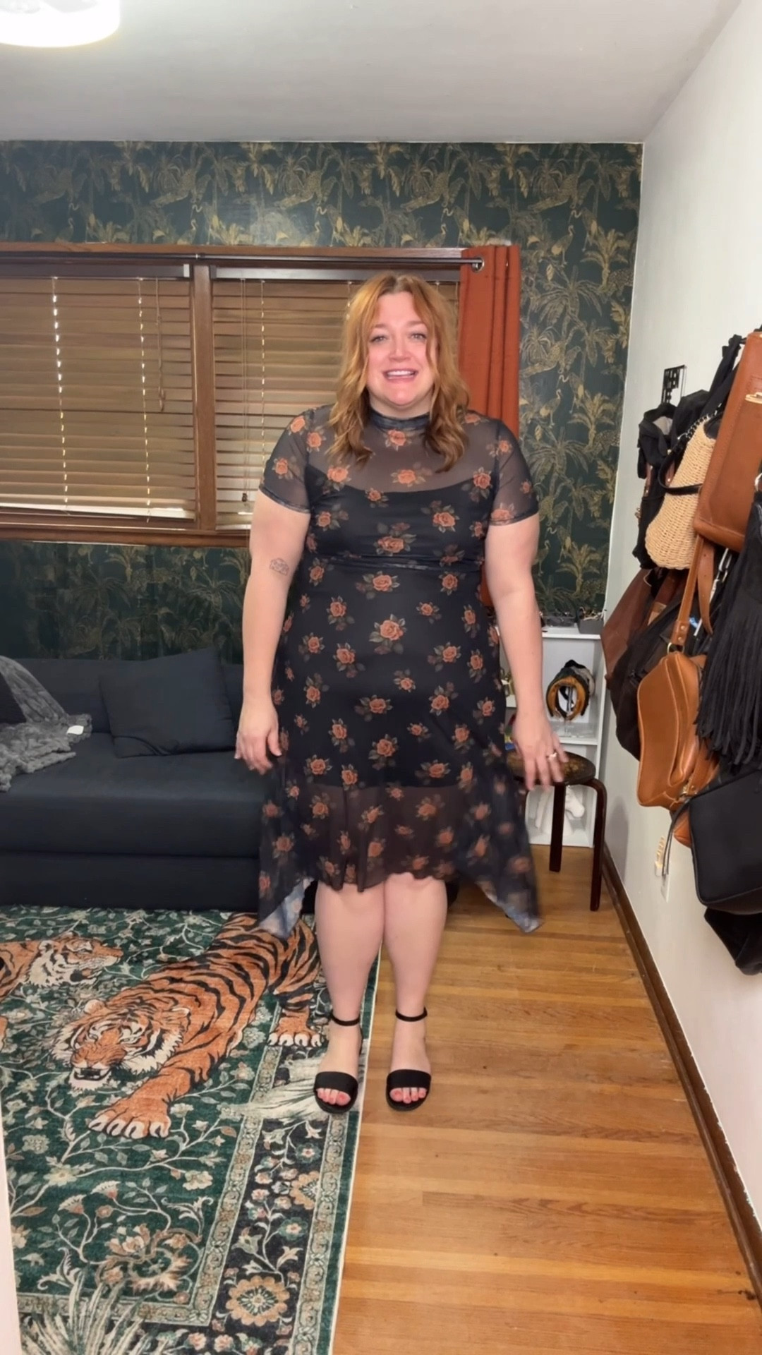 Perfect spring dress for size 18
Styling hack: change your shoes to change your outfit

#LTKPlusSize #LTKootd #LTKMidsize